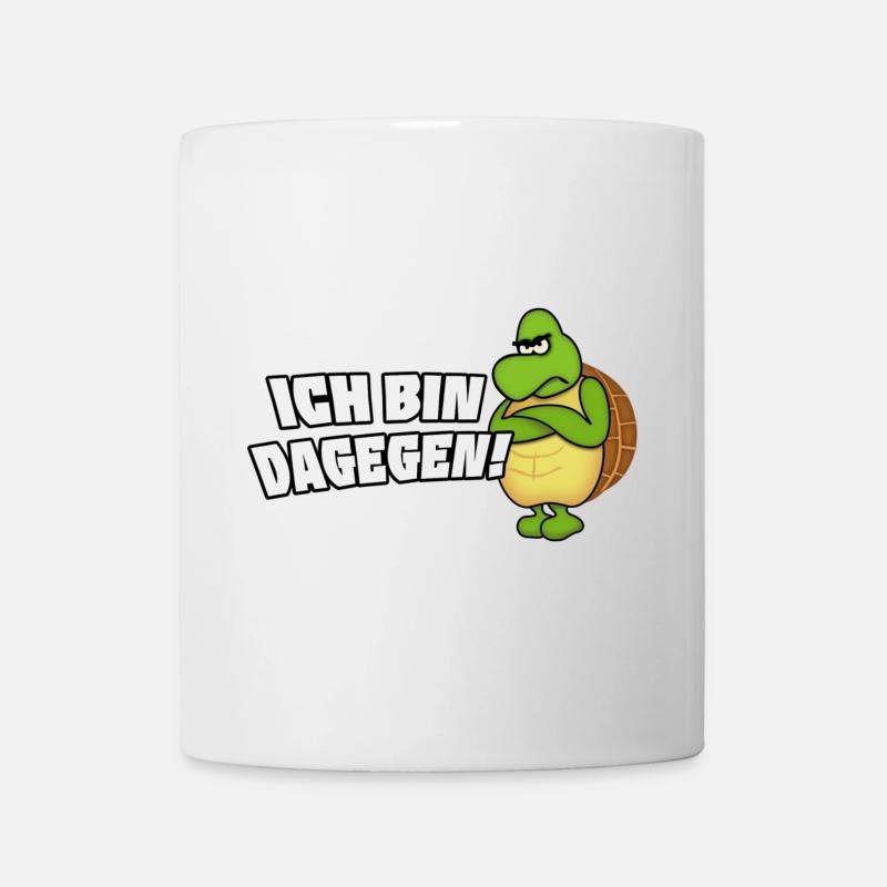 Je suis contre - Mug blanc - blanc
