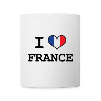 I Love France - Tasse - Weiß - Vorne