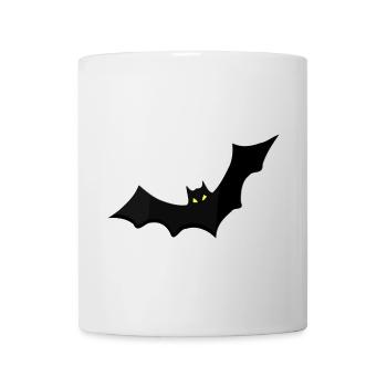 Night bat with yellow eyes - Mug - white - Front