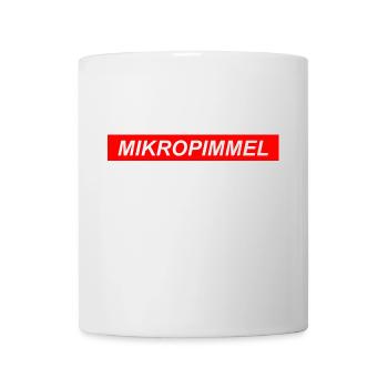 Mikro Pimmel Penis Schwanz Sex Geschenk Idee - Tasse - Weiß - Vorne