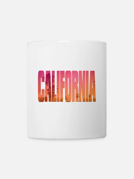 Californien - Tasse - Weiß
