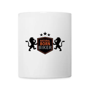 natural_born_biker - Mug blanc - blanc - Devant