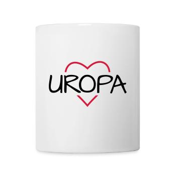 Uropa Herz Geschenkidee - Tasse - Weiß - Vorne