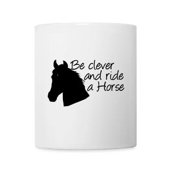 Ride a Horse Pferd Pferde Reiten Reiter Geschenk - Mug - white - Front