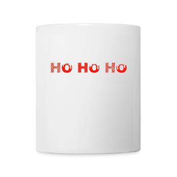 HO HO HO Weihnachten - Tasse - Weiß - Vorne