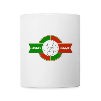 Croix du pays Basque 2 - Mug blanc - blanc - Devant
