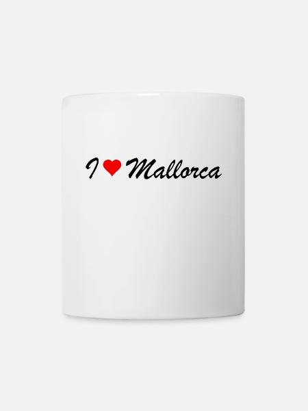 Mallorca - Tasse - Weiß