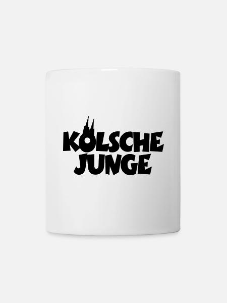 Kölsche Junge - Kölner Jungs aus Köln - Tasse - Weiß