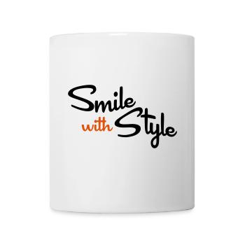 smile - Tasse - Weiß - Vorne