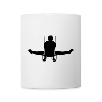 gymnastics men - Mug - white - Front