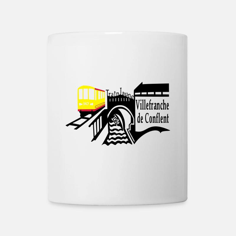 The little yellow train - Mug - white