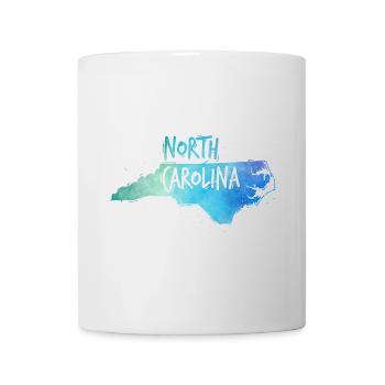 North Carolina - Tasse - Weiß - Vorne