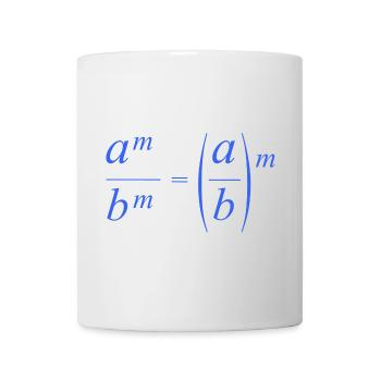 mathematik rechnen - Tasse - Weiß - Vorne