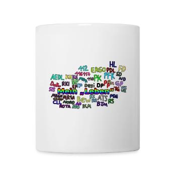 Ma vie - Soins - Mug blanc - blanc - Devant