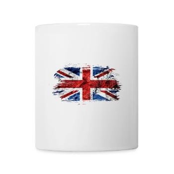 Drapeau vintage / cadeau de Grande-Bretagne - Mug blanc - blanc - Devant