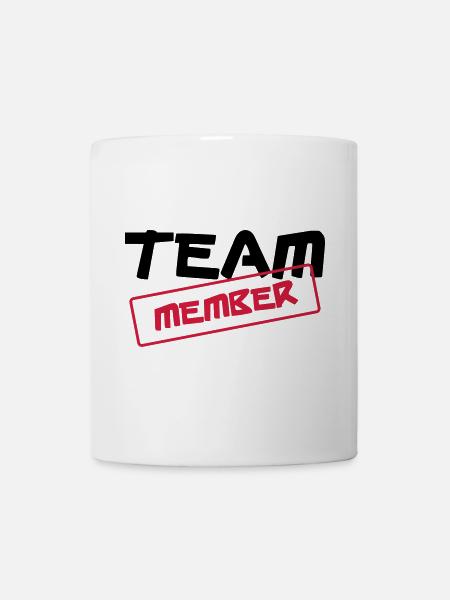 [ Team Member ] - Mug blanc - blanc