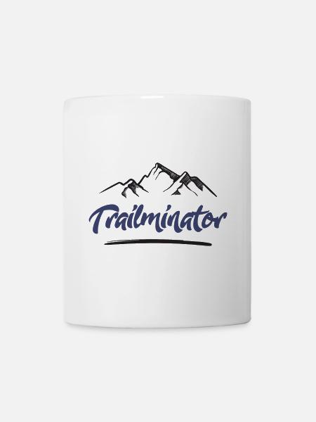 Trail Running - Trailminator - Tasse - Weiß