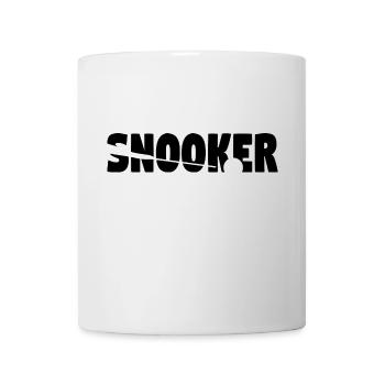 Billard Snooker Pool - Tasse - Weiß - Vorne