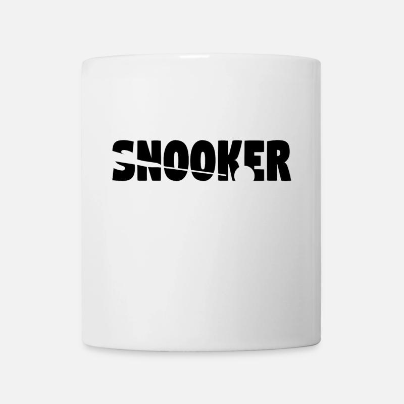 Billiards Snooker Pool - Mug - white