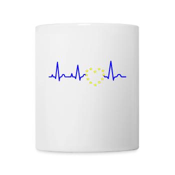 Pulse of Europe, Vote for Europe, Go Vote! - Mug - white - Front
