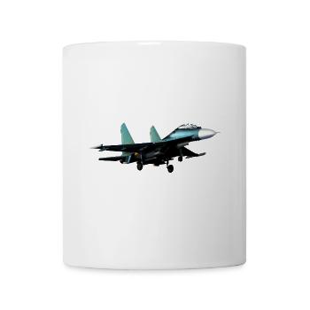 Jet Su-27 - Mug - white - Front