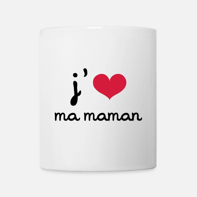 J'aime ma Maman - Mug blanc - blanc