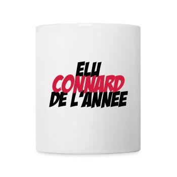 Elu Connard de l'année ! - Mug blanc - blanc - Devant