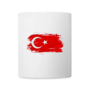 Drapeau de la Turquie / Cadeau Istanbul Izmir - Mug blanc - blanc - Devant