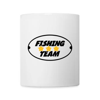 Fishing Team - Tasse - Weiß - Vorne