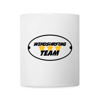 Windsurfing / Windsurfen / Planche à voile - Tasse - Weiß - Vorne