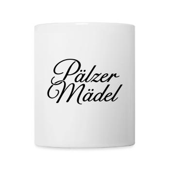 Pälzer Mädel Klassisch - Mädchen aus der Pfalz - Tasse - Weiß - Vorne