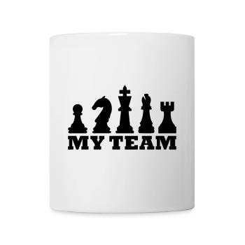 My Team (chess) - Mug - white - Front