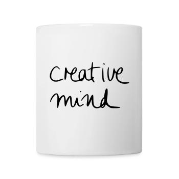 creative mind - Mug - white - Front