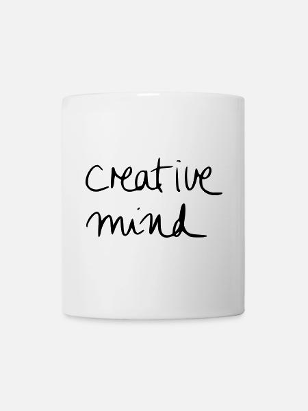 creative mind - Mug blanc - blanc
