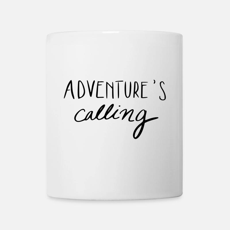 Adventure's calling - Tasse - Weiß