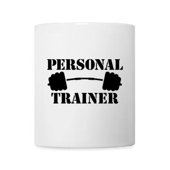 personal trainer - Mug - white - Front