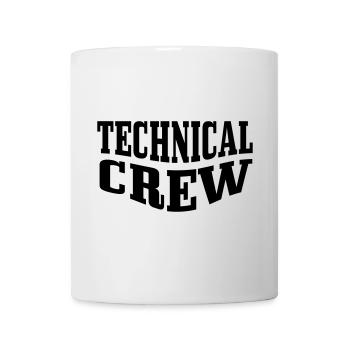 Technische Crew 2 - Tasse - Weiß - Vorne