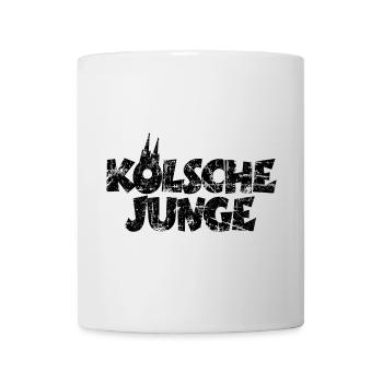 Kölsche Junge (Vintage) Kölner Jungs aus Köln - Tasse - Weiß - Vorne