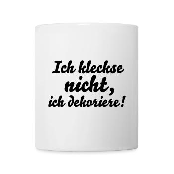 baby humor spruch - Tasse - Weiß - Vorne