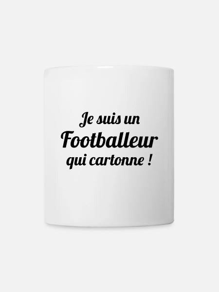 Football / Fußball / Soccer / Fútbol / Calcio - Mug blanc - blanc