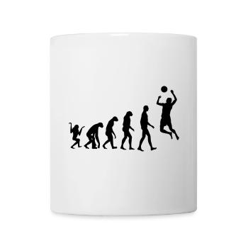 Volleyball - Volley Ball - Sport - Sportsman - Mug - white - Front
