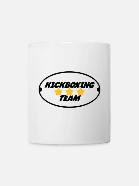 Kickboxing / Kick-Boxeur / Kick Boxing / - Mug blanc - blanc