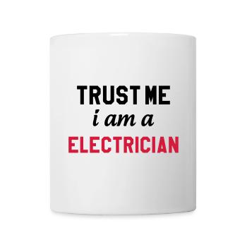Electricien / Electricité / Travail / Métier / Job - Mug blanc - blanc - Devant