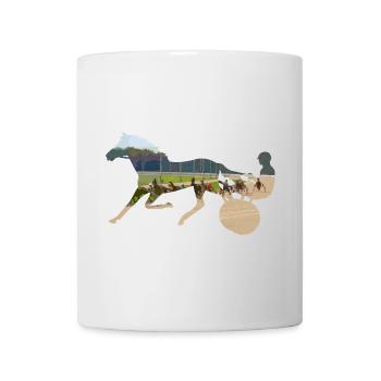 horse racing - Mug - white - Front