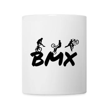BMX - Tasse - Weiß - Vorne