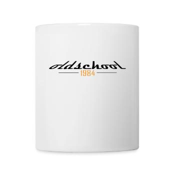 oldschool 1984 - Mug blanc - blanc - Devant