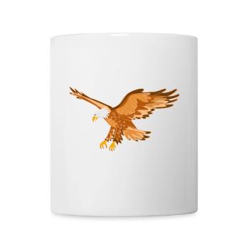 Adler Greifvogel - Tasse - Weiß - Vorne