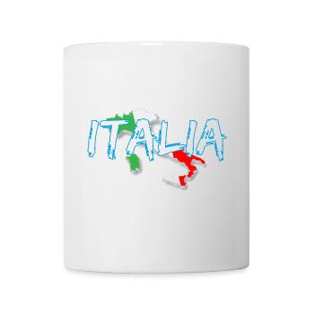 Italie Edo botte blanche - Mug blanc - blanc - Devant