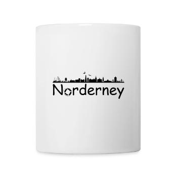 Norderney Skyline - Mug - white - Front
