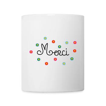 Vielen Dank - Tasse - Weiß - Vorne